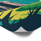 Cliffs of Moher Ireland Travel Art Poster (Hoek)
