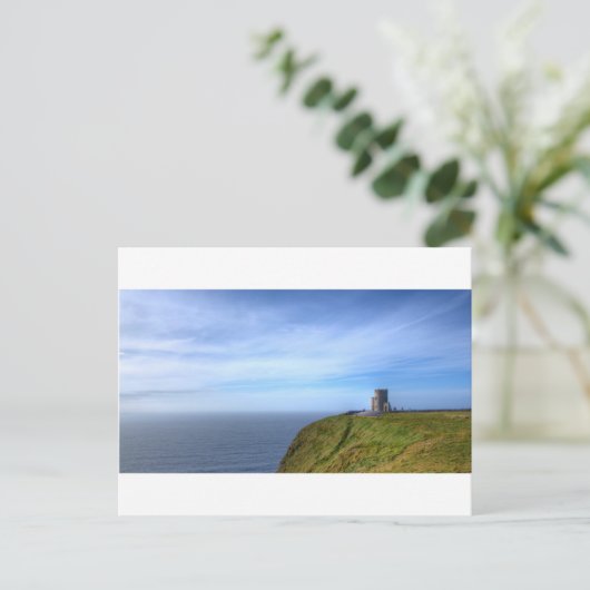 Cliffs of Moher, O'Brien's Tower, Ierland Briefkaart (Staand voorkant)