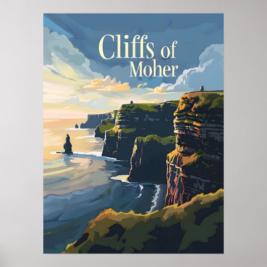 Cliffs of Moher Poster (Voorkant)