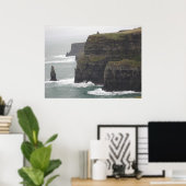 Cliffs of Moher Poster (Thuiskantoor)