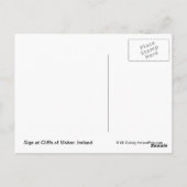Cliffs of Moher Sign Briefkaart (Achterkant)