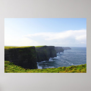 Cliffs of Moher - South Uitzicht 1 Poster