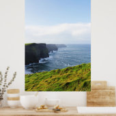 Cliffs of Moher - South Uitzicht 2 Poster (Keuken)