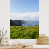 Cliffs of Moher - South Uitzicht 5 Poster (Keuken)