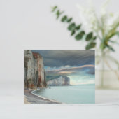 Cliffs of Normandy Seascape Briefkaart (Staand voorkant)