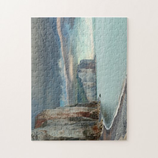 Cliffs of Normandy Seascape Legpuzzel (Verticaal)