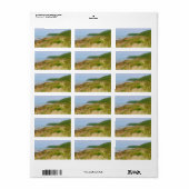 Cliffs of Skåne  - Southern Sweden Etiket (Full Sheet)