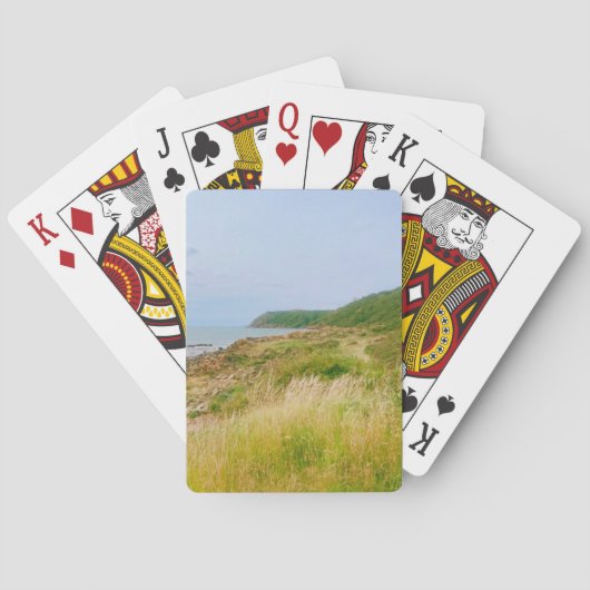 Cliffs of Skåne - Southern Sweden Pokerkaarten (Achterkant)