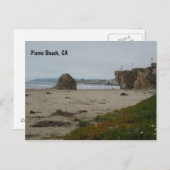 Cliffs ong Pismo Beach Shoreline Briefkaart (Voorkant / Achterkant)