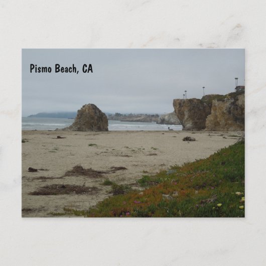Cliffs ong Pismo Beach Shoreline Briefkaart (Voorkant)