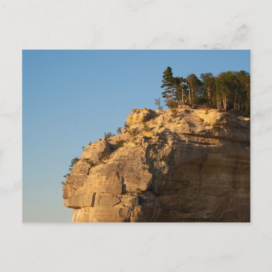 Cliffs, Pictured Rocks National Lakeshore, MI Briefkaart (Voorkant)