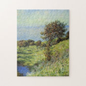 Cliffs Varengeville Gust of Wind Monet Fine Art Legpuzzel (Verticaal)