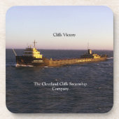 Cliffs Victory set van 6 harde onderzetters (Voorkant)