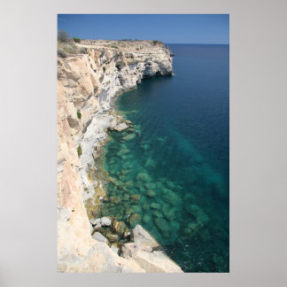 Cliffs - Zuidpunt van Malta 1 poster