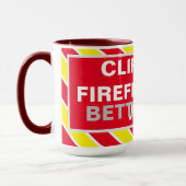 CLIFFSIDE BRANDWEERMAN'S BETERE HALVE VROUW MOK (Links)