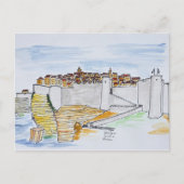 Cliffside City of Bonifacio | Corsica, Frankrijk Briefkaart (Voorkant)