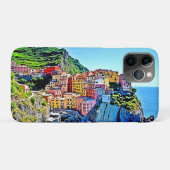 Cliffside Dreams: de kleuren van Manarola Case-Mate iPhone Case (Achterkant (horizontaal))