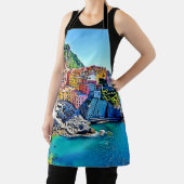 Cliffside Dreams: de kleuren van Manarola Schort (Insitu)