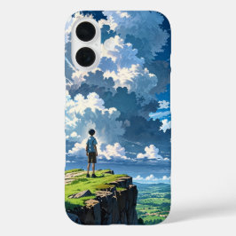 Cliffside Hero iPhone 16 Hoesje