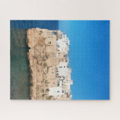 Cliffside in Polignano a Mare, Puglia, Italië Legpuzzel (Horizontaal)