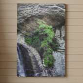 Cliffside Sentinel – Blue Ridge-fotografie Canvas Afdruk