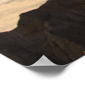 Cliffside Sunset Waterscape Photo Poster (Hoek)