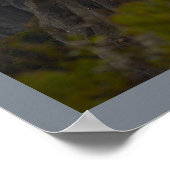 Cliffside Sunset Waterscape Photo Poster (Hoek)