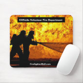 Cliffside Vrijwillige Brandweer Mousepad Muismat (Met muis)