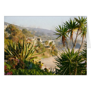 Clifftop Uitzicht van Laguna Beach, CA