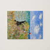 Clifftop Walk in Pourville - Claude Monet Legpuzzel (Horizontaal)