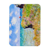 Clifftop Walk in Pourville Claude Monet Magneet (Verticaal)