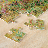 Clifftop Walk in Pourville door Claude Monet Legpuzzel (Zijkant)