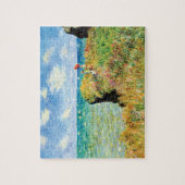 Clifftop Walk in Pourville door Claude Monet Legpuzzel (Verticaal)