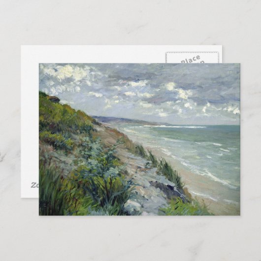 Cliften van het zee in Trouville Briefkaart (Voorkant / Achterkant)