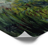 Cliften van het zee in Trouville Poster (Hoek)