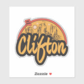 Clifton, Arizona Sticker (Vel)