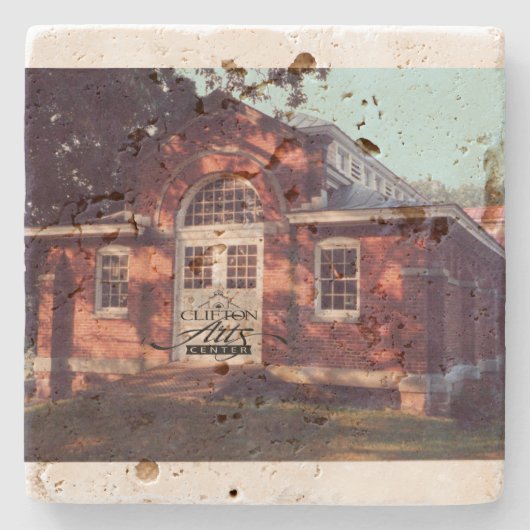 Clifton Arts Center Stone Onderzetter (Voorkant)