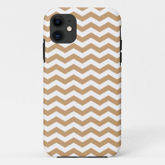 Clifton Beach Sand Wave Chevron Case-Mate iPhone Case (Achterkant)