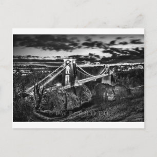 Clifton Bridge BW Briefkaart