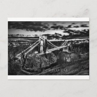 Clifton Bridge BW Briefkaart