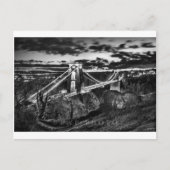 Clifton Bridge BW Briefkaart (Voorkant)