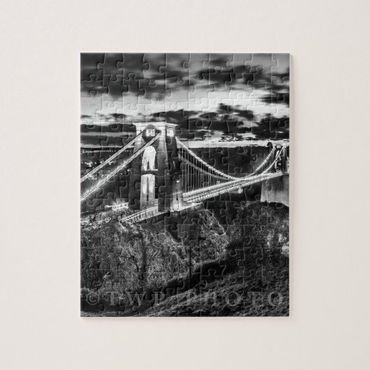Clifton Bridge BW Legpuzzel (Verticaal)