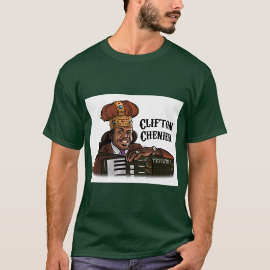 Clifton Chenier T-shirt (Voorkant)