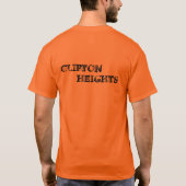 Clifton Heights Rams, Penna, 19018 T-shirt (Achterkant)