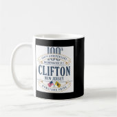 Clifton New Jersey 100th Anniv White _1  Koffiemok (Links)