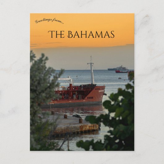 Clifton Pier Nassau De Bahama's Briefkaart (Voorkant)