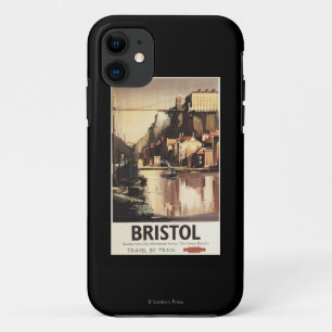 Clifton Suspension Bridge en Boats iPhone 11 Hoesje