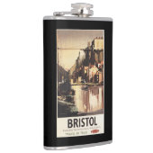 Clifton Suspension Bridge en Boats Heupfles (Rechts)