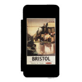 Clifton Suspension Bridge en Boats Incipio iPhone Portemonnee Hoesje (Voorkant Agenda)