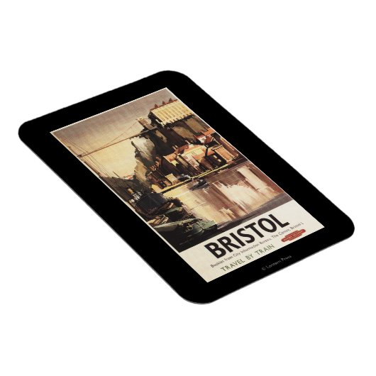 Clifton Suspension Bridge en Boats Magneet (Rechterzijde)